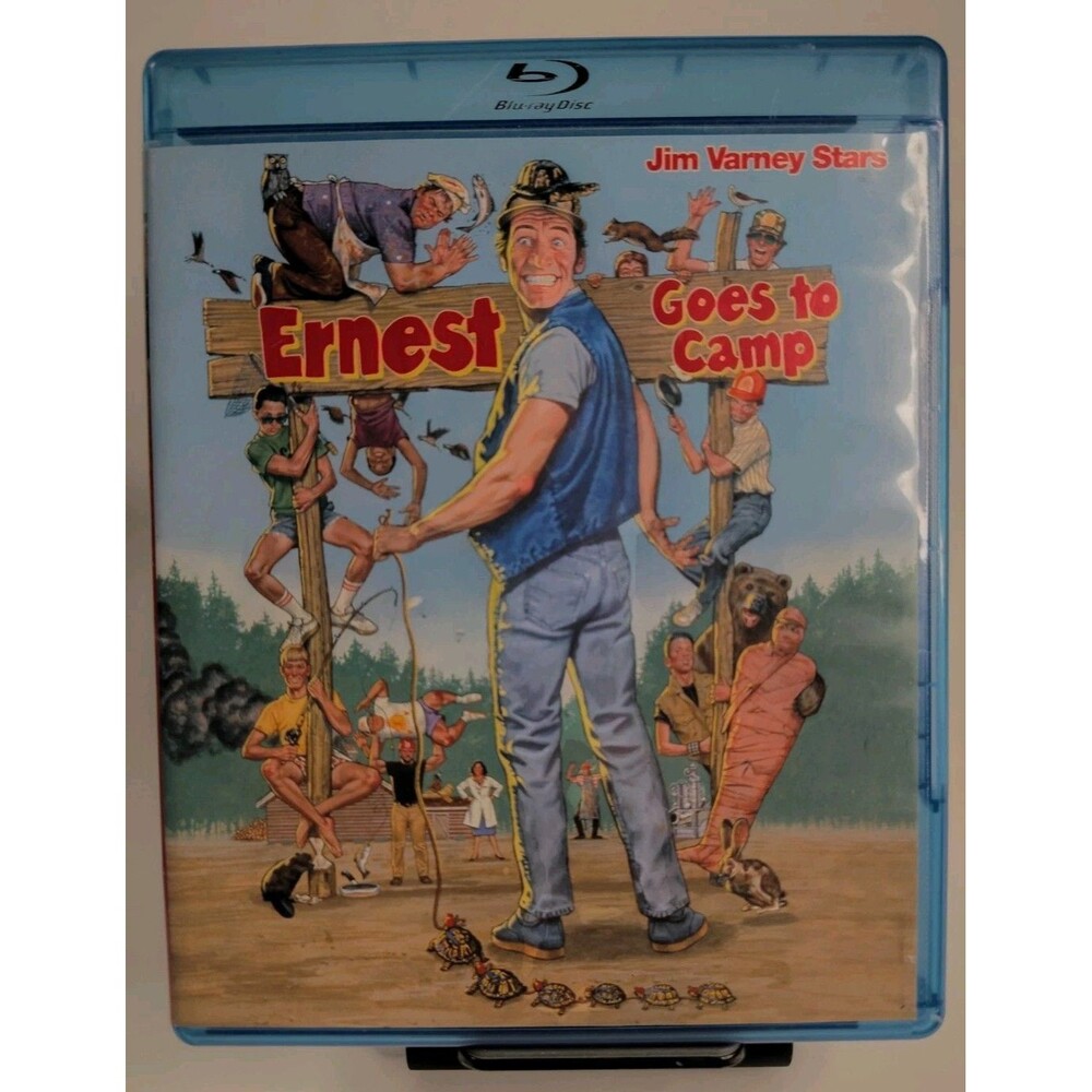 Ernest Goes to Camp (Blu-ray Disc, 2011) Jim Varney Victoria Racimo John Vernon.